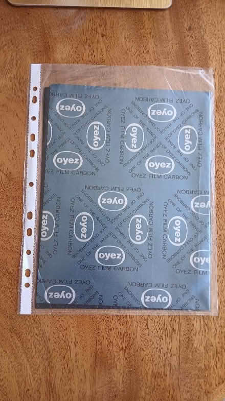 Photo of free Carbon paper (Lexden CO3) #1