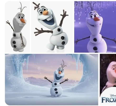 Photo of Olaf from frozen items (Al100ud) #1