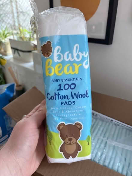 Photo of free Full pack of cotton wool pads (Merton SW19) #1