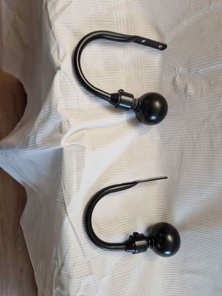 Photo of free Black extending curtain pole (Horsford NR10) #3