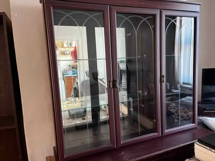 Photo of free Glass fronted cabinet (Seaside BN22) #1