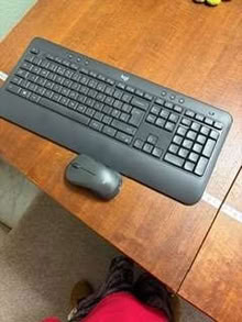 Photo of free wireless keyboard and mouse (Lydiard Millicent SN5) #1