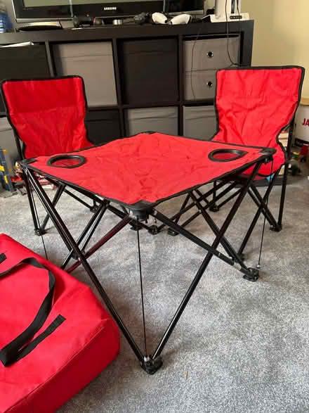 Photo of free Kids camping/beach chair/table set (Marryat Road SW19) #2