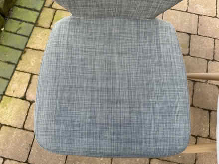 Photo of free 2 fabric covered dining chairs (Leeds LS16) #4