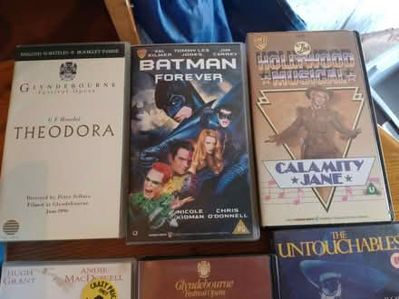 Photo of free 15 VHS tapes - musicals, comedy, opera (Lamborough Hill OX1) #2