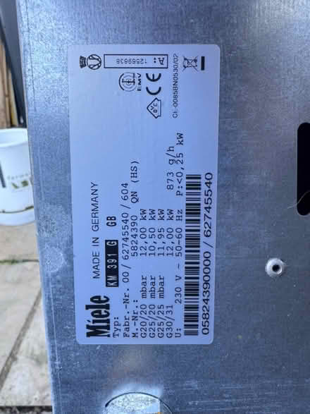 Photo of free Miele 5 ring gas hob (Westerham TN16) #2