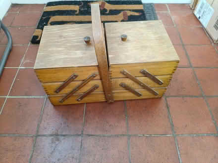 Photo of free Portable wooden sewing box (Lee SE3) #1