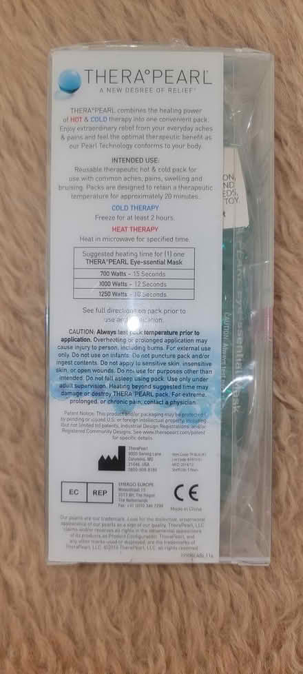 Photo of free Therapearl Eye Mask (Isleworth TW7) #3
