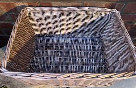 Photo of free Woven Wicker Basket (West Ealing) #2