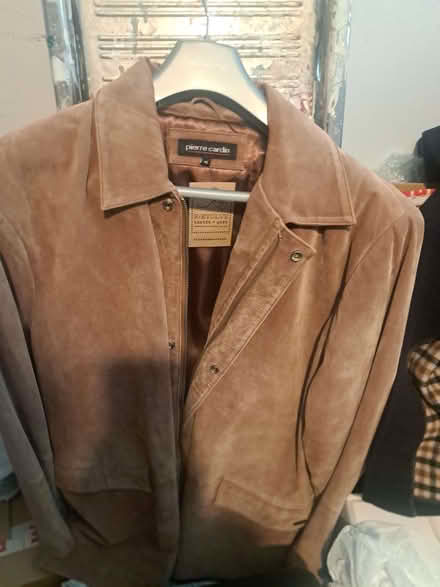 Photo of free 1 XL pierre cardin soft suede jacket , (Newton G72) #1