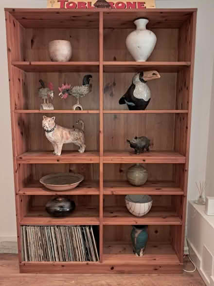 Photo of free Large wooden shelf unit (KT3 3 New Malden) #2