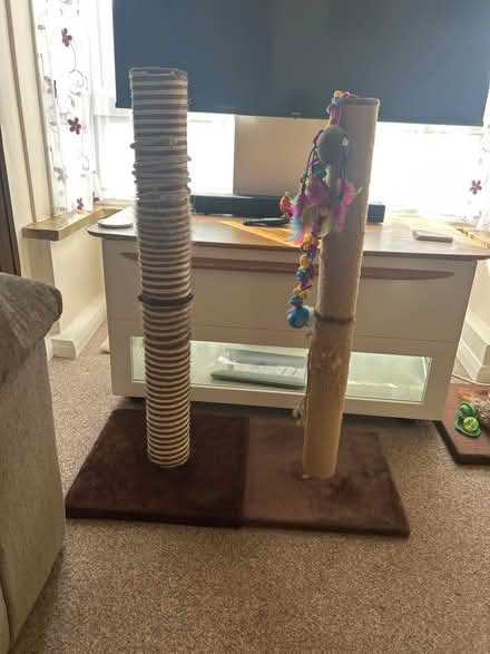 Photo of free 2 x cat scratching posts (Banstead SM7) #1