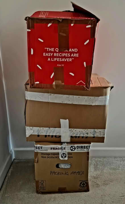 Photo of free Boxes of packing material (PO19) #1