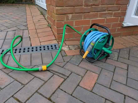 Photo of free 15m hosepipe with reel (Rowney Green B48) #1