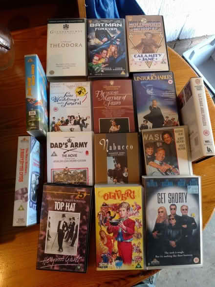 Photo of free 15 VHS tapes - musicals, comedy, opera (Lamborough Hill OX1) #1
