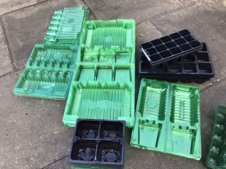 Photo of free Seed trays/mini greenhouses for small seedlings (Lostock Hall PR5) #1