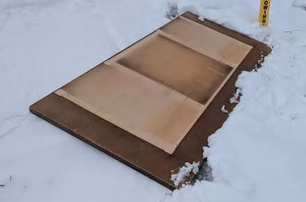 Photo of free Curb alert: 6ft hardwood tabletop (Carlingwood) #2