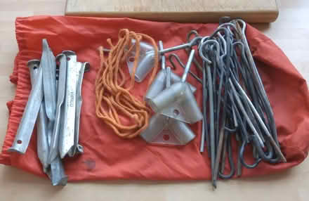 Photo of free Over 40 tent pegs (Winterbourne, Lewes. BN7) #1
