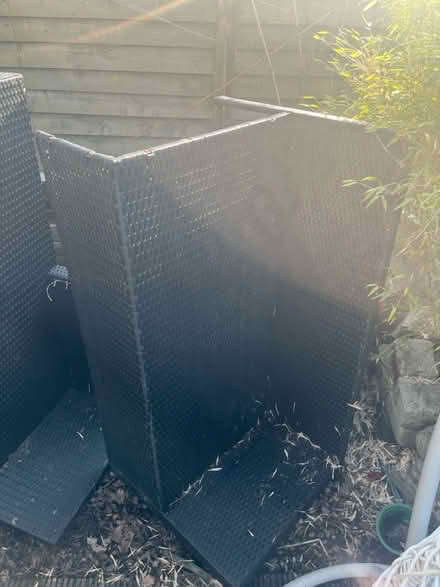 Photo of free L shaped garden benches (Lochfield Paisley) #3