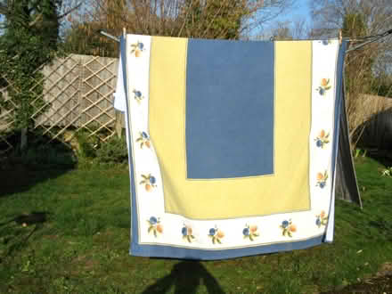 Photo of free Large table cloth #1