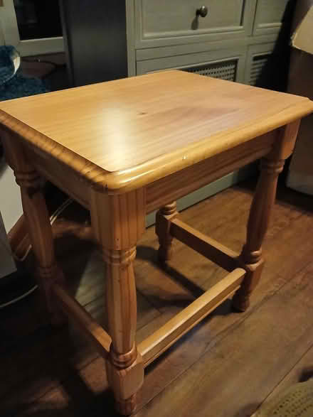 Photo of free Small wooden side table (High park southport PR9) #1
