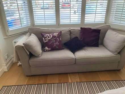 Photo of free Brown sofa (Dulwich SE21) #1