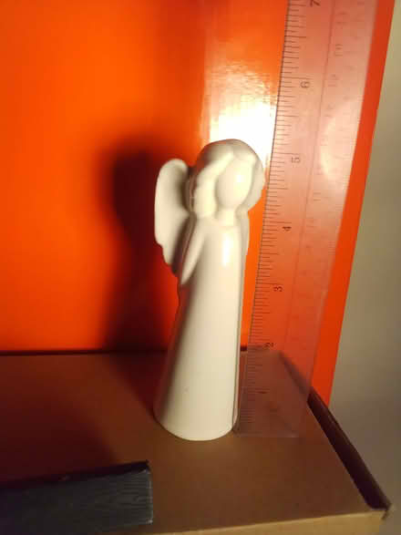 Photo of free Ceramic Angel and Plastic cross (Winchester) #2