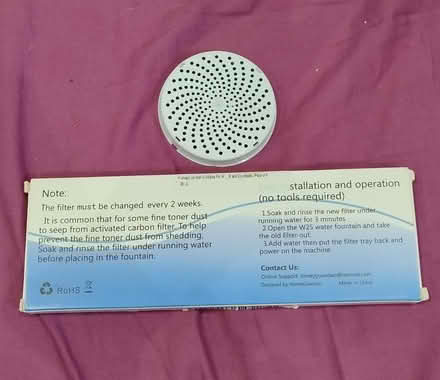 Photo of free 4 filters for cat water fountain (Near East Acton station) #1