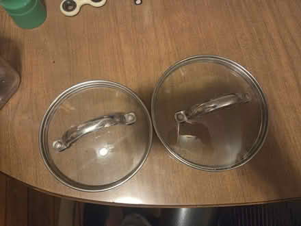 Photo of free Glass Pot Lids (18th & Washington Av.) #1