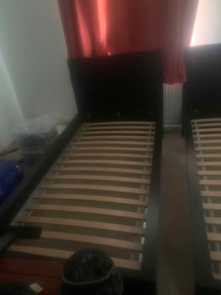 Photo of free 2 Matching Single Bed Frames (Wirksworth DE4) #4