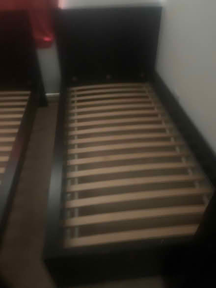 Photo of free 2 Matching Single Bed Frames (Wirksworth DE4) #2