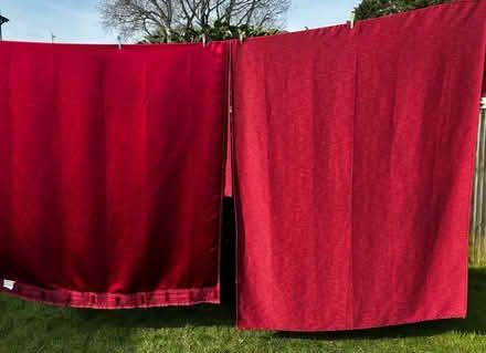 Photo of free Complete set for red curtains (CT2) #1