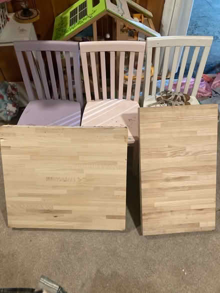 Photo of free Pieces of butcher block (Sauganash park) #1