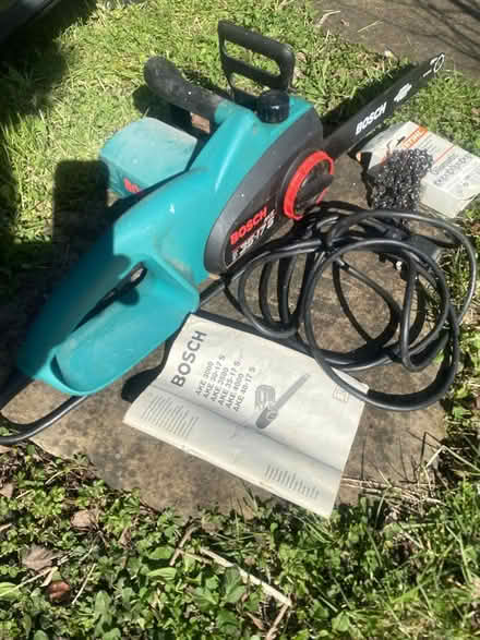 Photo of free Bosch electric chainsaw (Freshford BA2) #1