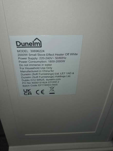 Photo of free fan heater (S2 wybourn) #4