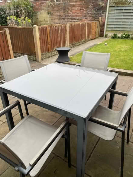 Photo of free Patio table and chairs (Millhouses S7) #1