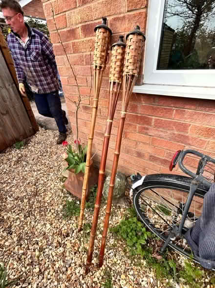 Photo of free Garden oil burners x 3 (Gaurlford WR14) #1