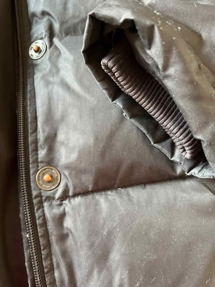Photo of free Black puffa coat (Moorfields) #2