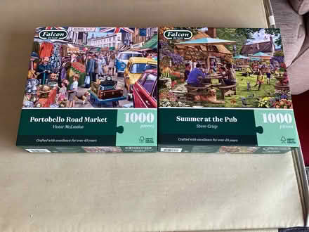 Photo of free 2 puzzles 1000 pieces. (Fords Farm RG30) #1