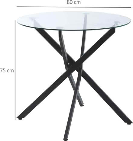 Photo of free Glass table for indoors or outside (Preston Park area BN1) #1