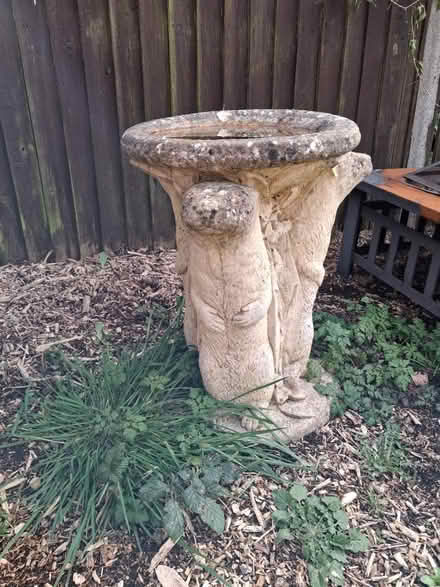 Photo of free Otter bird bath (New addington) #1