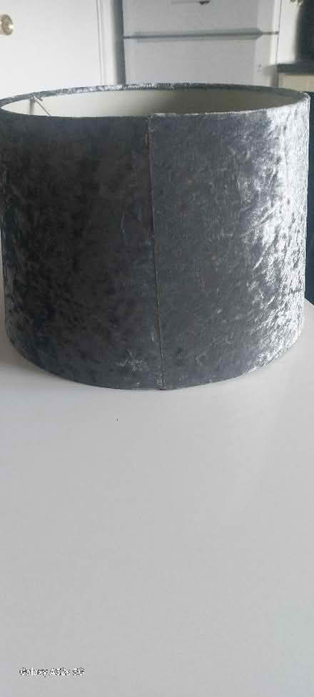 Photo of free Grey lamp shade (BT15) #1