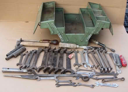 Photo of free Old Toolbox and Tools (Girton) #1