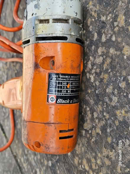 Photo of free 2 mains electric drills (Clevedon BS21) #4