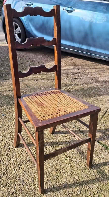 Photo of free Chair, cane seat (Hunter's Bar, S11) #2