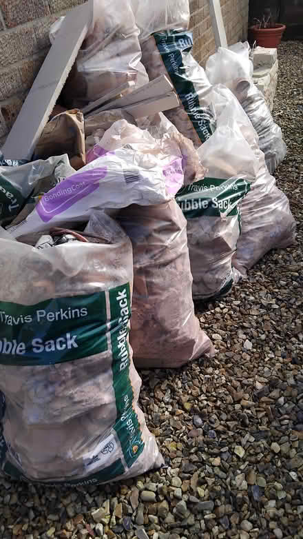 Photo of free York stone & bagged rubble x 10 (Toftwood Dereham) #3