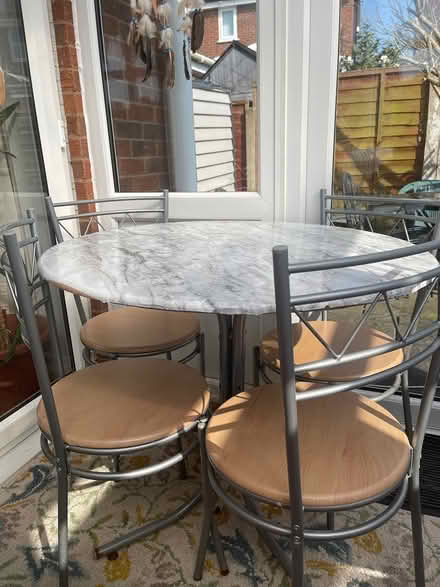 Photo of free Table and chairs set (WN6) #1