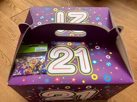 Photo of free Large 21st birthday box (St Leonards TN38) #1