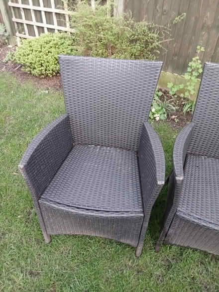 Photo of free Two rattan chairs (Cheadle heath SK3) #3
