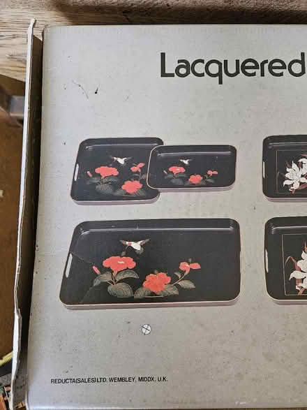 Photo of free 3 lacquered trays (Riddlesdown CR8) #2